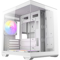 Antec CX60M ARGB mini tower behuizing Wit | 3x USB-A | RGB | Tempered Glass