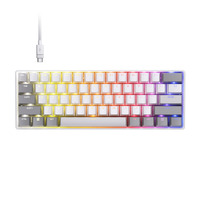 Corsair CLIPPER PRO MINI 60 RGB mechanisch gaming toetsenbord Wit, US lay-out (QWERTY), Corsair MGX Hyperdrive, 60%