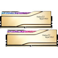 G.Skill 48 GB DDR5-6000 Kit werkgeheugen Goud, F5-6000J2636H24GX2-TR5NG, Trident Z5 Royal Neo, EXPO