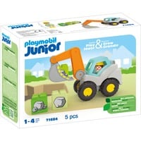 PLAYMOBIL Junior - Graafmachine Constructiespeelgoed 71684