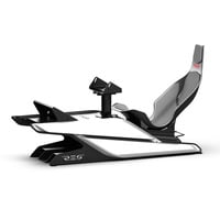 Res-Tech X1 Cockpit racing simulator Zwart/hoogglans wit