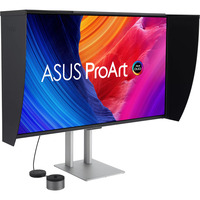 ASUS ProArt Display OLED PA32UCDMR-K 31.5" 4K Ultra HD monitor Zilver, 1x DisplayPort, 1x HDMI, 1x USB-C, 1x USB-A, 2x Thunderbolt, 240 Hz, 240 Hz, Thunderbolt 4, DisplayPort, HDMI, USB-C, Audio