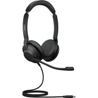 Jabra JBR Evolve2 30 SE Stereo USB-C MS on-ear headset Zwart