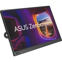 ASUS ZenScreen MB16FCK 16" monitor Zwart, 1x Mini HDMI, 2x USB-C