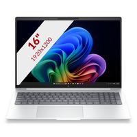 HP EliteBook 8 G2i (DW7K6ET#ABH) 16"  Copilot+ laptop Zilver | Core Ultra 7 355 | Intel Graphics | 32 GB | 1 TB SSD