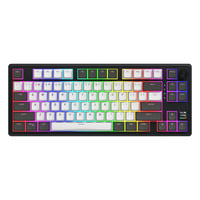 Hator Skyfall Pro Wireless, gaming toetsenbord Zwart, US lay-out, 80% (TKL), RGB, Double-shot PBT, Hot-swap, 2.4GHz / Bluetooth / USB-C