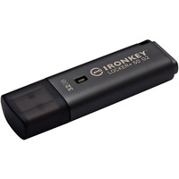 Kingston IronKey Locker+ 50 G2 USB Flash Drive 32 GB usb-stick Antraciet, USB-A 3.2 Gen 1