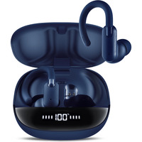 MIXX StreamBuds Sports Charge 2: Wireless Earbuds in-ear oortjes Blauw