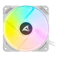 Sharkoon Rebel F50 PWM RGB case fan Wit, 120 x 120 x 25 mm