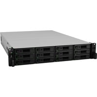 Synology RackStation RS3621xs+ nas Zwart/grijs, 4x 1 GbE LAN, 2x 10 GbE LAN, USB 3.0