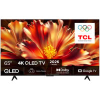 TCL 65QLED780L 4K Ultra HD Smart TV 65" Ultra HD QLED Zwart, 3x HDMI, USB-A, LAN, WiFi 5, BlueTooth, USB-A