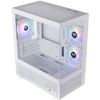 Thermaltake View 170 TG ARGB mini tower behuizing Wit | 2x USB-A | RGB | Tempered Glass