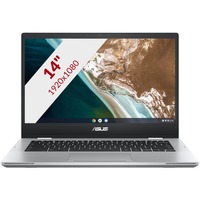 ASUS Chromebook Flip CB1400FKA-EC0096 14"  2-in-1 laptop Zilver | N6000 | UHD Graphics | 8 GB | 64 GB eMMC | Touch