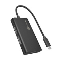 ICY BOX IB-AD1030-C - USB-C > HDMI adapter Zwart