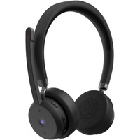 Lenovo Wireless VoIP Headset on-ear  Zwart, Bluetooth 5.3