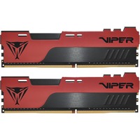 Patriot 32 GB DDR4-3600 Kit werkgeheugen Rood/zwart, PVE2432G360C0K, Viper Elite II, XMP 2.0