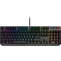 ASUS ROG Strix Scope RX RGB gaming toetsenbord Zwart, US lay-out (QWERTY), 100%, ROG RX RED Optical