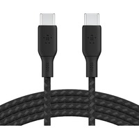 Belkin BoostCharge USB-C kabel Zwart, 2 meter, 100W