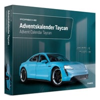 Franzis Porsche Taycan Adventskalender Modelvoertuig Schaal 1:24