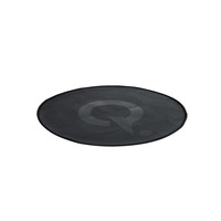 HerQs Grounder Cozy & Blaze Heat Mat Zwart, Ø 70 cm