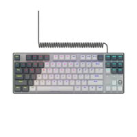LORGAR Azar 514TKL, gaming toetsenbord Wit, US lay-out, LOGAR Dream, TKL, RGB