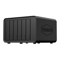 TerraMaster F6-424 nas Zwart, 2x 2.5GbE, HDMI, USB