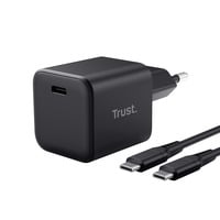 Trust Maxo USB-C GaN Oplader 65W - Ultracompact Zwart, Power Delivery