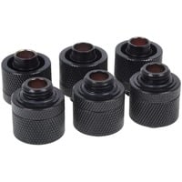 Alphacool Alphacool HF 16/10 screw nozzle G1/4 - D verbinding Zwart