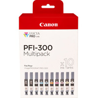 Canon PFI-300 multipack inkt 10 stuks
