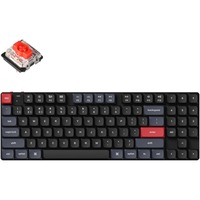 Keychron K13 Pro-B1, toetsenbord Zwart, US lay-out, Gateron Low Profile Mechanical Red, 80% TKL, RGB leds, Low-Profile Double-shot PBT, Bluetooth 5.1