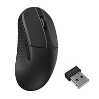 Keychron M3 Mini Wireless gaming muis Zwart, 100 - 30.000 dpi, 8000Hz, 2.4 GHz / Bluetooth / USB