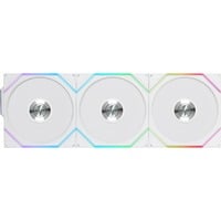 Lian Li UNI FAN TL 120 Wireless RGB case fans Wit, 3 stuks, 120 x 124 x 28 mm, PWM, Incl. controller