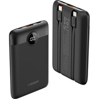 VEGER C11C powerbank 10.000mAh Zwart