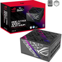 ASUS ROG Strix Platinum (ROG Equalizer) modulaire 1000 watt voeding  Zwart, 1x 12V-2x6, 4x PCIe
