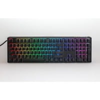 Ducky One 3 Classic RGB mechanisch toetsenbord Zwart, US lay-out (QWERTY), Cherry MX Silent Red, 100%, RGB led, Double-shot PBT, Hot-swappable, QUACK Mechanics