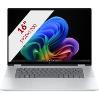 HP OmniBook X Flip 2-in-1 Next Gen AI 16-as0071ndx (E6WC1EA) 16"  Copilot+ laptop Zilver | Ultra 7 256V | Arc 140V | 16 GB | 512 GB SSD | Touch