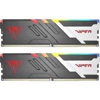 Patriot Viper Venom RGB 64 GB DDR5-6000 (2x 32 GB) werkgeheugen Zwart, PVVR564G600C30K, XMP, EXPO