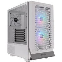 Thermaltake Ceres 300 TG ARGB Snow midi tower behuizing Wit | 2x USB-A | 1x USB-C | RGB | Tempered Glass