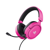 Trust GXT 498P Forta Gaming-headset over-ear gaming headset Roze, PlayStation 5, PlayStation 4