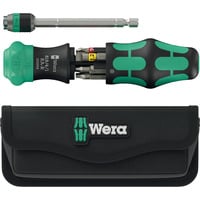 Wera bitset Zwart/groen