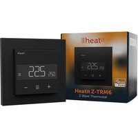 heat it Z-TRM6 thermostaat Zwart, 3600W, 16A, Z-Wave+
