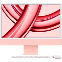 Apple iMac 2023 24" (MQRU3N/A) all-in-one pc Roze | M3 8 Core | 10‑core GPU | 8 GB | 512 GB SSD