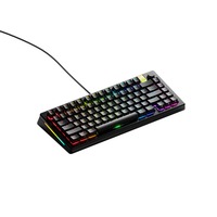 Glorious GMMK 3 PRO HE 75% Prebuilt Wired Black RGB mechanisch gaming toetsenbord Zwart, US lay-out (QWERTY), Glorious Fox, 75%, RGB, GPBT-doubleshot keycaps, Knob