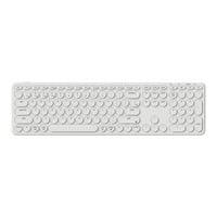 Keychron B5 Pro-K8, toetsenbord Wit, US lay-out, Scissor switches, ABS keycaps, 2.4 GHz / Bluetooth / USB