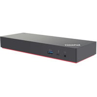 Lenovo Thunderbolt 3 Dock Gen 2 refurbished dockingstation Zwart, HDMI, DisplayPort, USB, Thunderbolt 3
