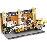 Lumibricks Steampunk World - Steampunk Motorcycle Pursuit Constructiespeelgoed F9067