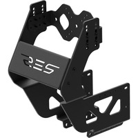 Res-Tech X1 Monitor Stand Integrated Podium monitorarm Zwart