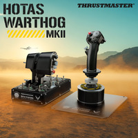 Thrustmaster HOTAS WARTHOG MKII joystick Grijs/zwart