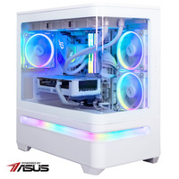 ALTERNATE Ryzen 7 - 5060 Ti White Gaming pc Powered by ASUS Wit | R7 7800X3D | NVIDIA GeForce RTX 5060 Ti | 32 GB | 1 TB SSD