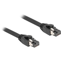 DeLOCK Cat.8.1 netwerkkabel Zwart, 2 meter, S/FTP, RJ-45